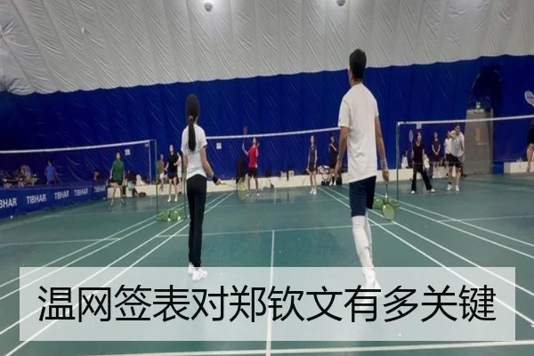 温网签表对郑钦文有多关键